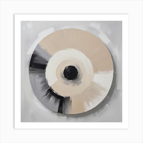 Disc wall art Art Print