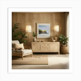 Ultra Realistic Photo Of Bali Inspired Cream Stone (27) Art Print