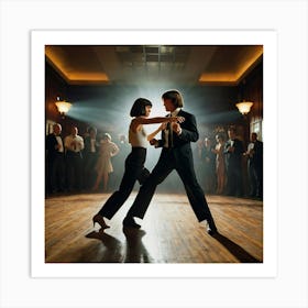 Default Pulp Fiction Dance 1 Art Print