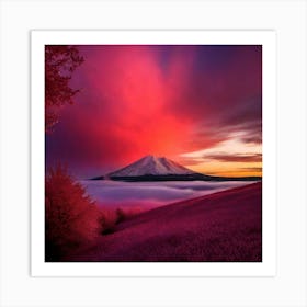 Mt Fuji 10 Art Print