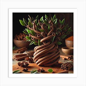 Cinnamon Tree Art Print