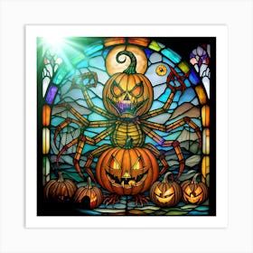 The church of Halloween Art Print