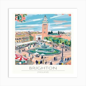 Brighton Art Print