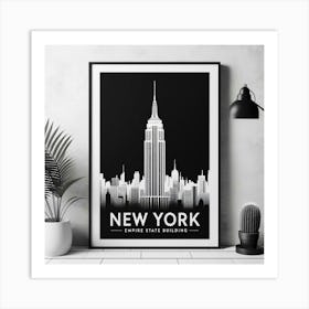 New York City Skyline 4 Art Print