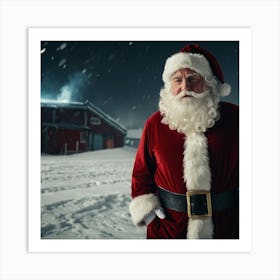 Santa Claus Art Print