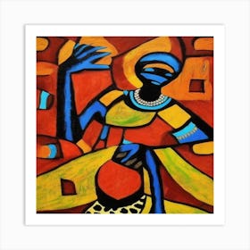 African Art #30 Art Print