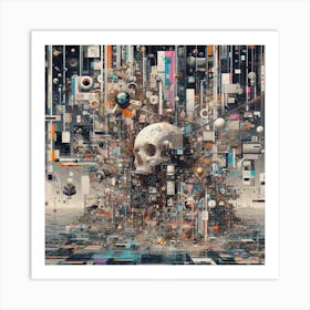 'Skull' Art Print