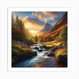 Scottish Landscape 1 Art Print