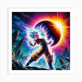 "Goku Warrior Focus" [Risky Sigma] Art Print