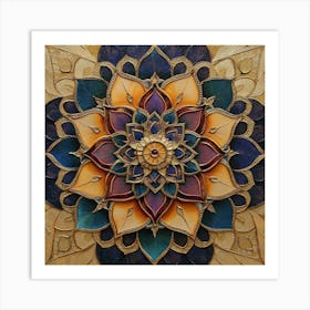 Mandala Art 1 Art Print