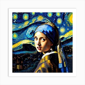 Starry Night 2 Art Print