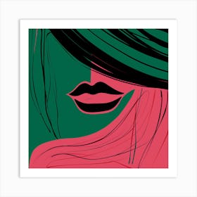 Portrait Of A Woman 53 Art Print