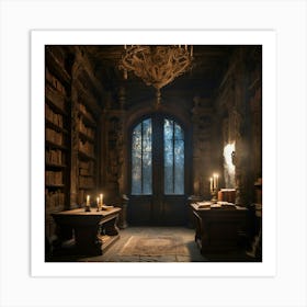 Library Art Print