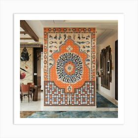 Islamic Mural Art Print