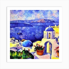 Oia, Greece Art Print