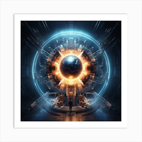 Proton fusion 6 Art Print