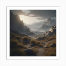 Landscape - Landscape Stock Videos & Royalty-Free Footage 17 Art Print