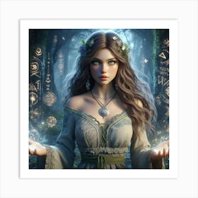 Ethereal Beauty 12 Art Print