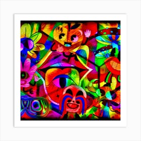 Psychedelic Fun Art Print