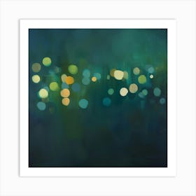 Bokeh Lights 2 Art Print