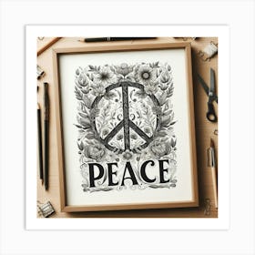 Peace Print Art Print