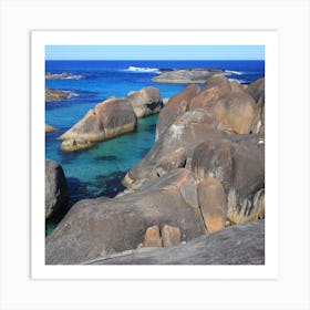 Elephant Rocks Australia Art Print