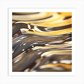 Abstract Oil Painting Art Print