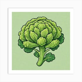 Broccoli 6 Art Print