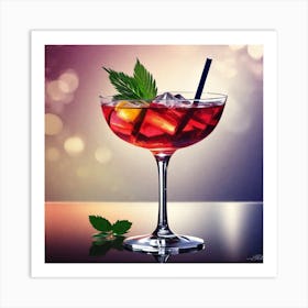 Cocktail 16 Art Print