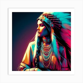 Exotic Beauty Artwork 158 Art Print