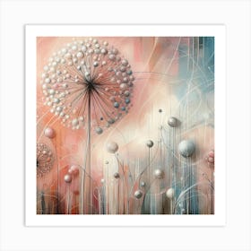 Allium 3 Art Print