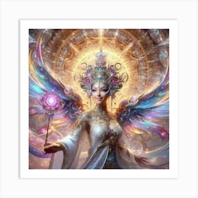 Angel Of Magic Art Print