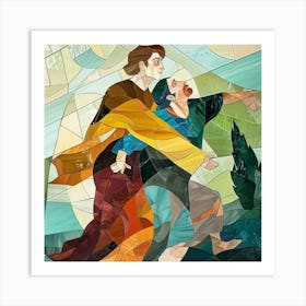 Jesus And His Disciples 1 Art Print