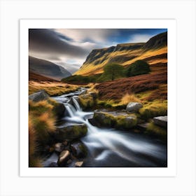 Loch Ryan 2 Art Print