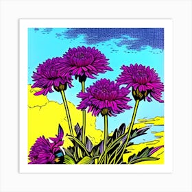 Luckycharm flowers Art Print