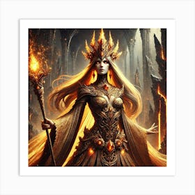 Queen Sorath 5 Art Print