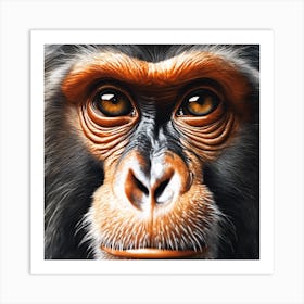 Chimpanzee 18 Art Print