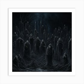 Dark Throne Art Print