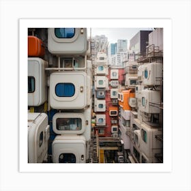 Hong Kong City Art Print