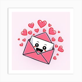 Love letter - Valentine's day Art Print