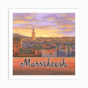 Marrakesh Art Print