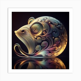 Glass Mouse 1 Art Print