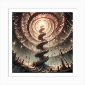 Spiral Staircase Art Print