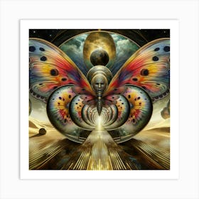 Butterfly Wings 4 Art Print