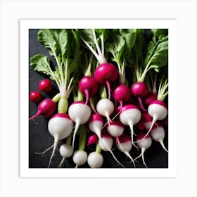 Radishes 28 Art Print