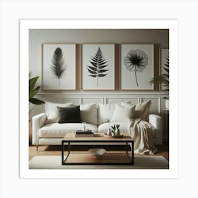 Modern Living Room 17 Art Print