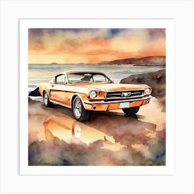 Car Art 97 Art Print