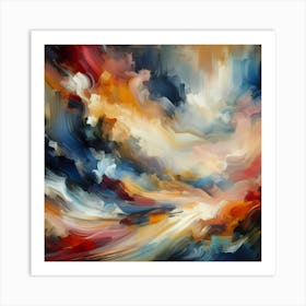 Abstract Painting 114 Art Print