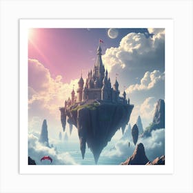 Castle In The Sky 2 Art Print