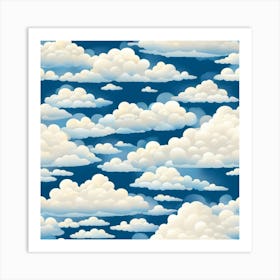 Clouds In The Sky 1 Art Print